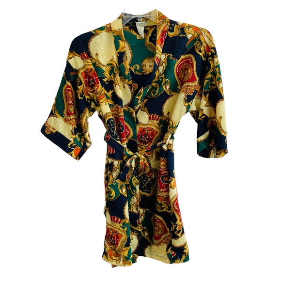 Maryann's Boutique Other - Vintage Maryann's Boutique Satin Kimono Robe Size Medium